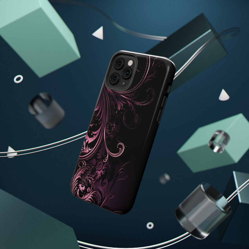 Y2K pink spiral Impact-Resistant Phone Case