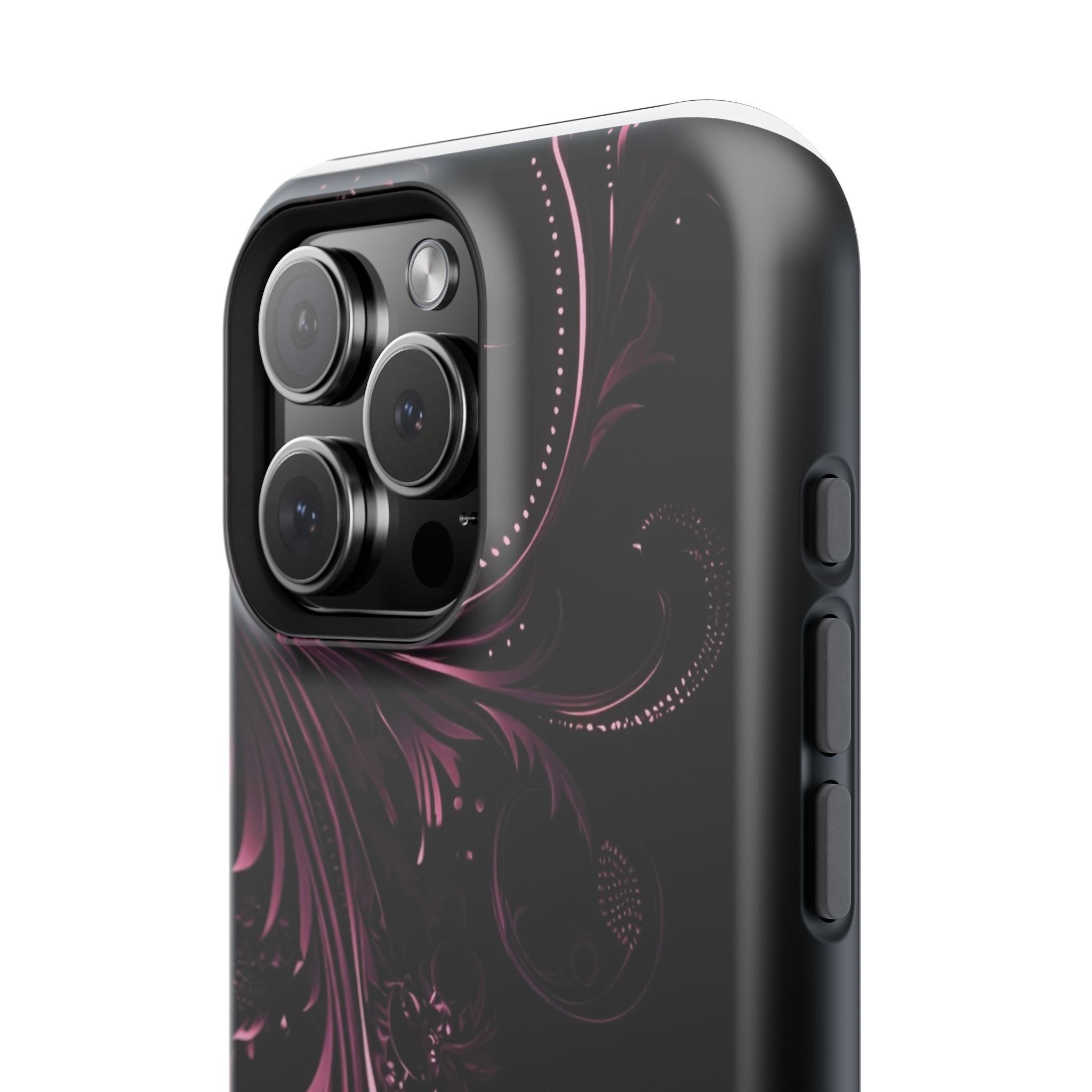 Y2K pink spiral Impact-Resistant Phone Case
