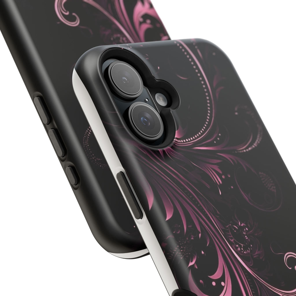 Y2K pink spiral Impact-Resistant Phone Case