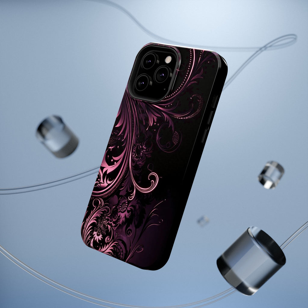Y2K pink spiral Impact-Resistant Phone Case