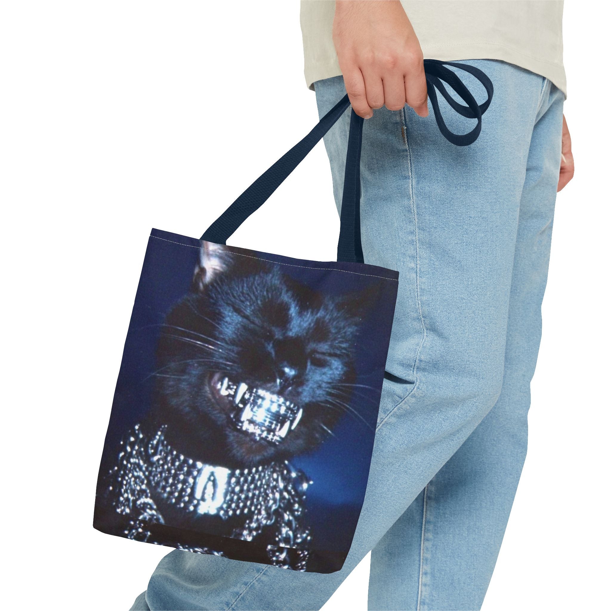 Black Kitty Swag Tote Bag