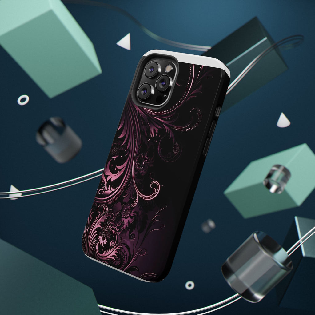 Y2K pink spiral Impact-Resistant Phone Case