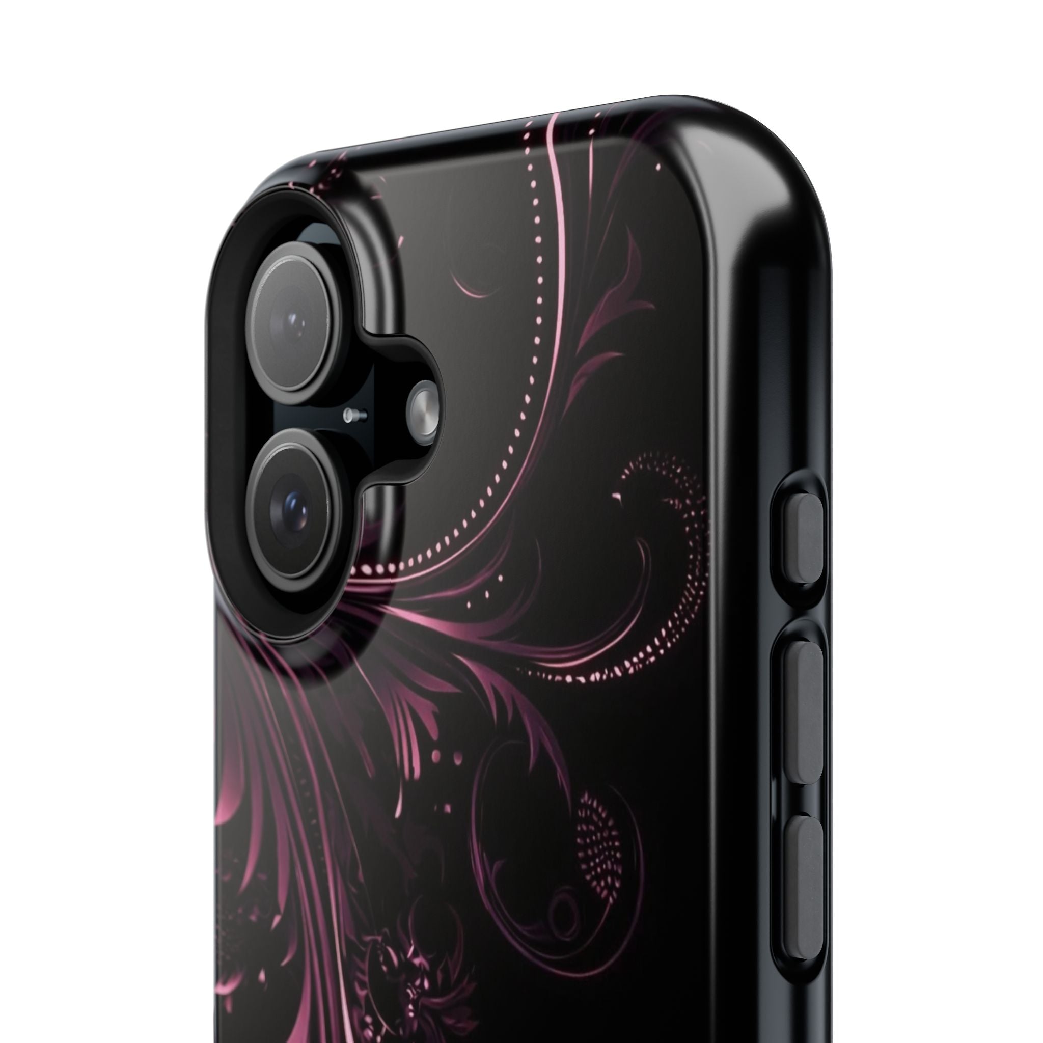 Y2K pink spiral Impact-Resistant Phone Case
