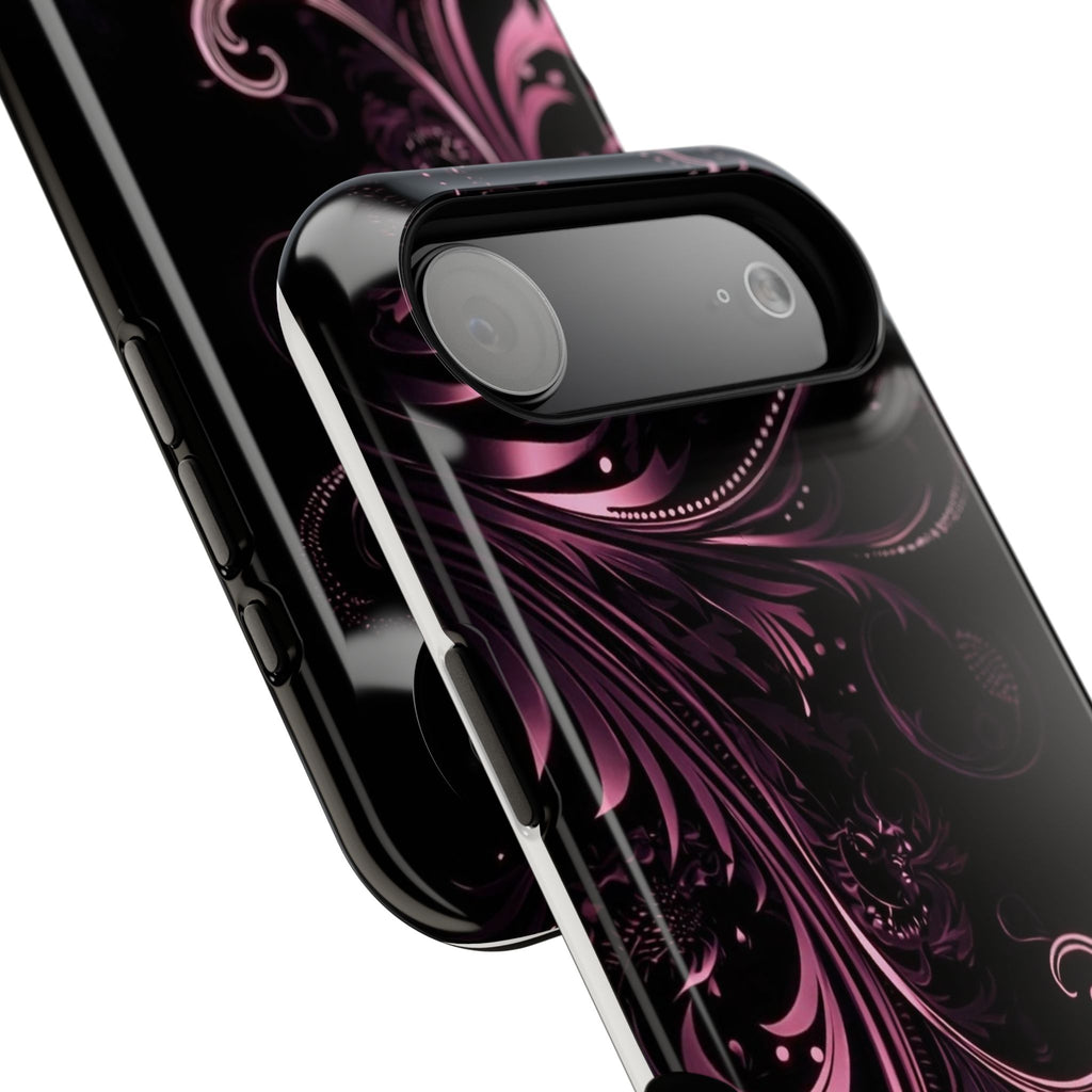 Y2K pink spiral Impact-Resistant Phone Case