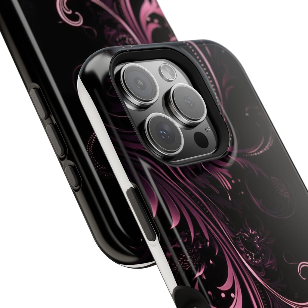 Y2K pink spiral Impact-Resistant Phone Case