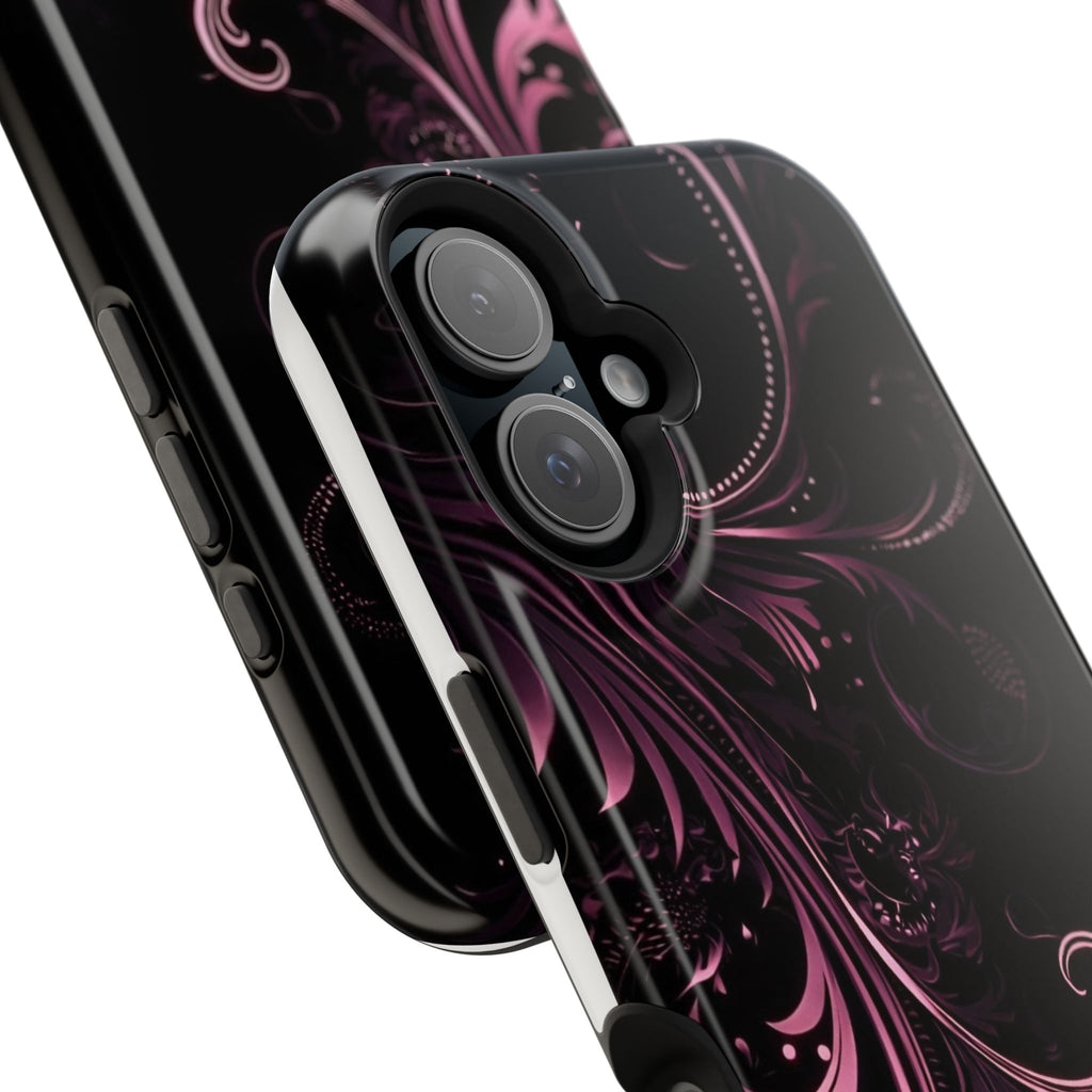 Y2K pink spiral Impact-Resistant Phone Case