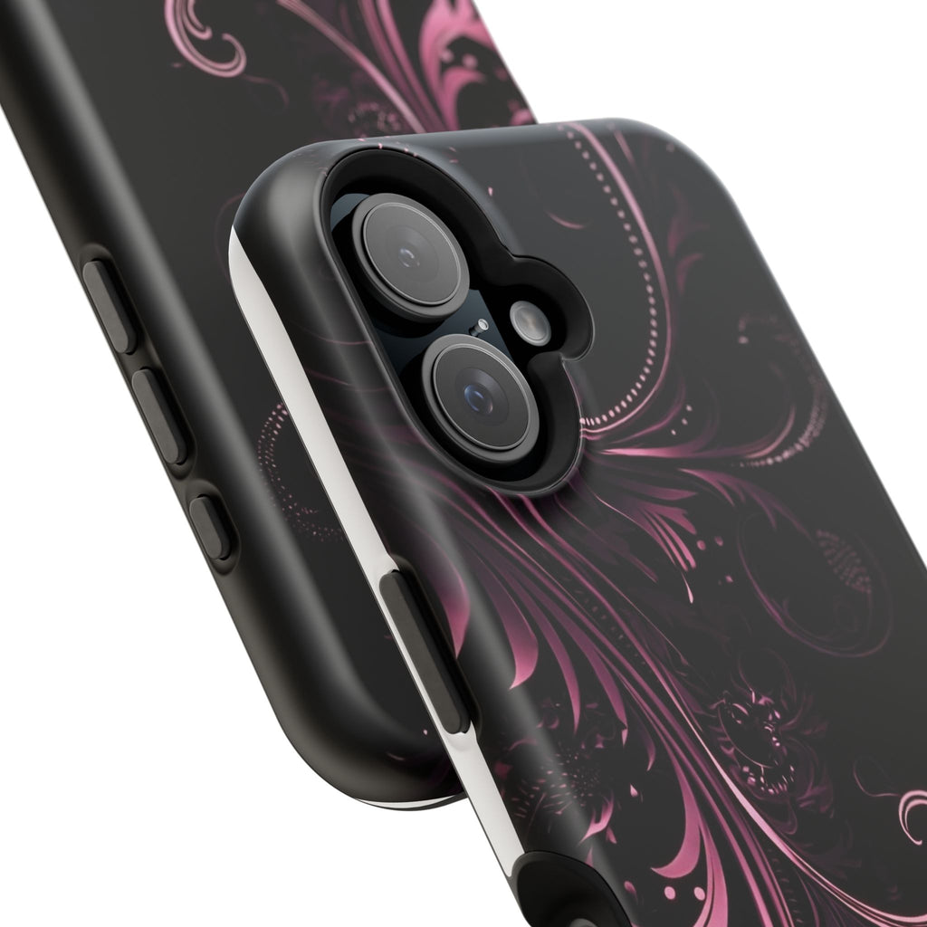 Y2K pink spiral Impact-Resistant Phone Case