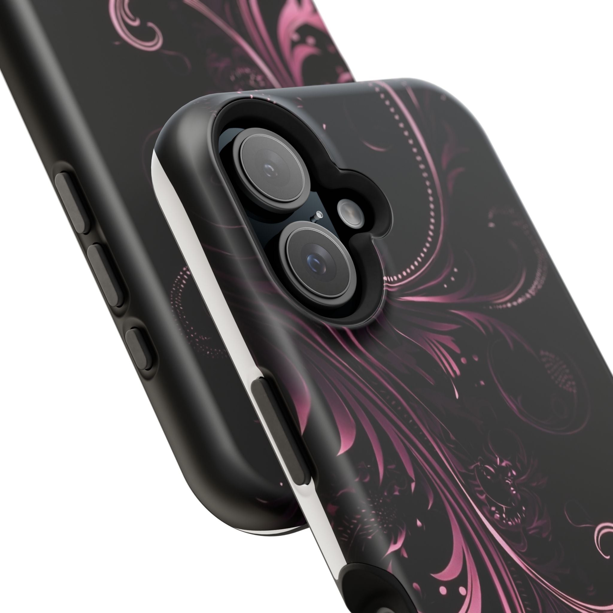 Y2K pink spiral Impact-Resistant Phone Case