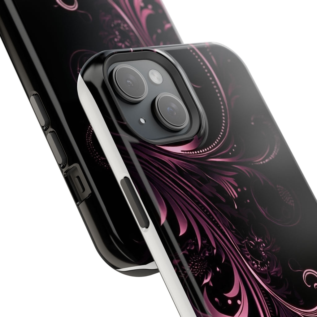 Y2K pink spiral Impact-Resistant Phone Case