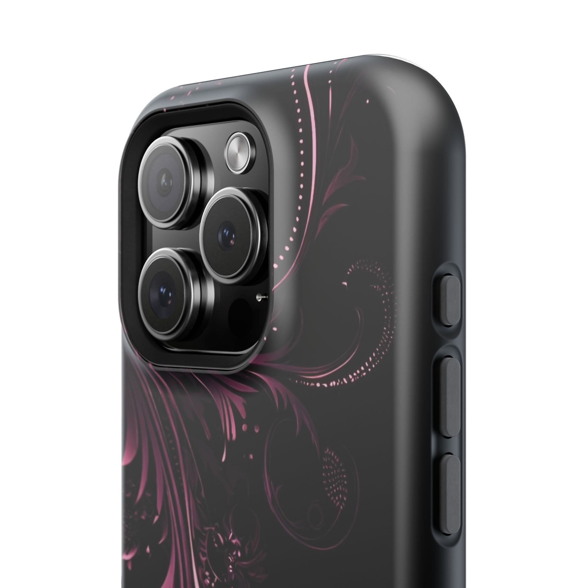 Y2K pink spiral Impact-Resistant Phone Case