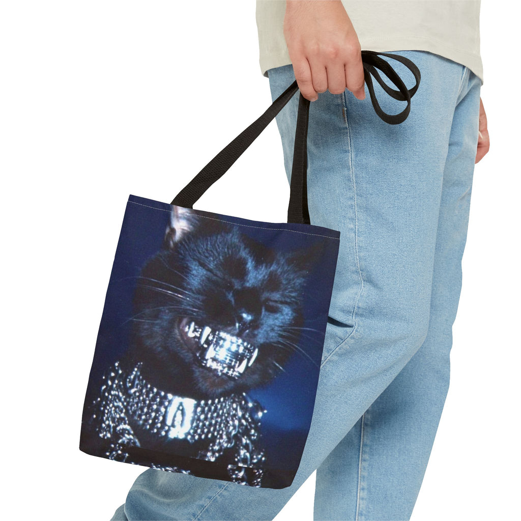 Black Kitty Swag Tote Bag