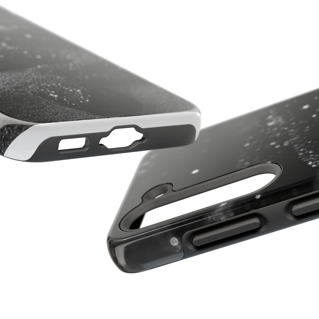 Black Shimmer Snake Tough Phone Cases