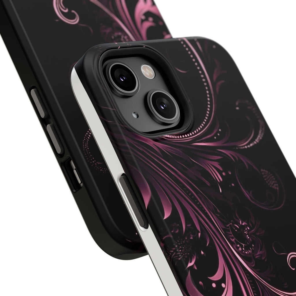 Y2K pink spiral Impact-Resistant Phone Case