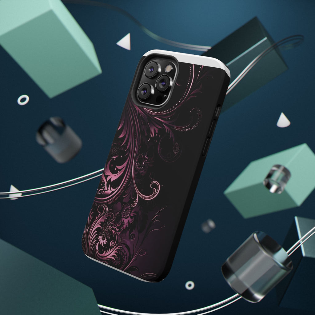 Y2K pink spiral Impact-Resistant Phone Case