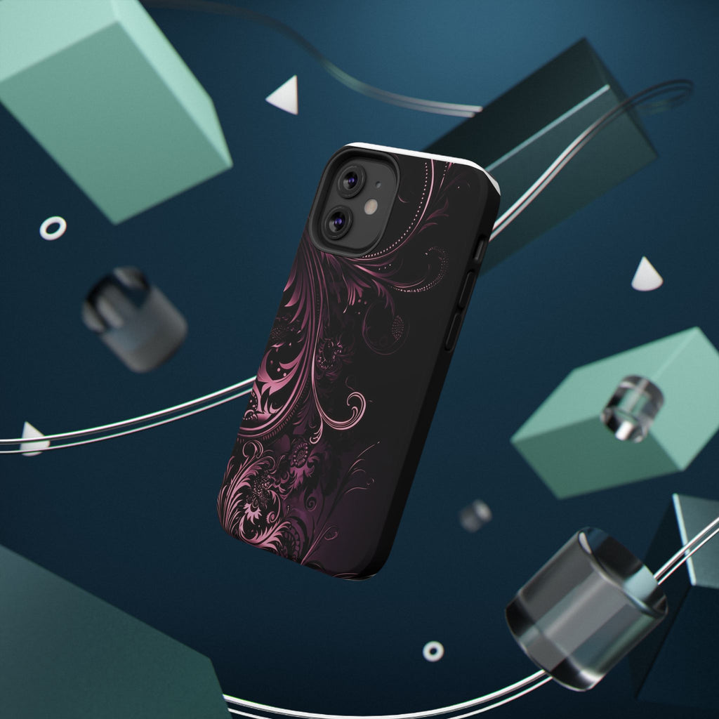 Y2K pink spiral Impact-Resistant Phone Case