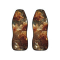 Golden Floral Car Seat Covers