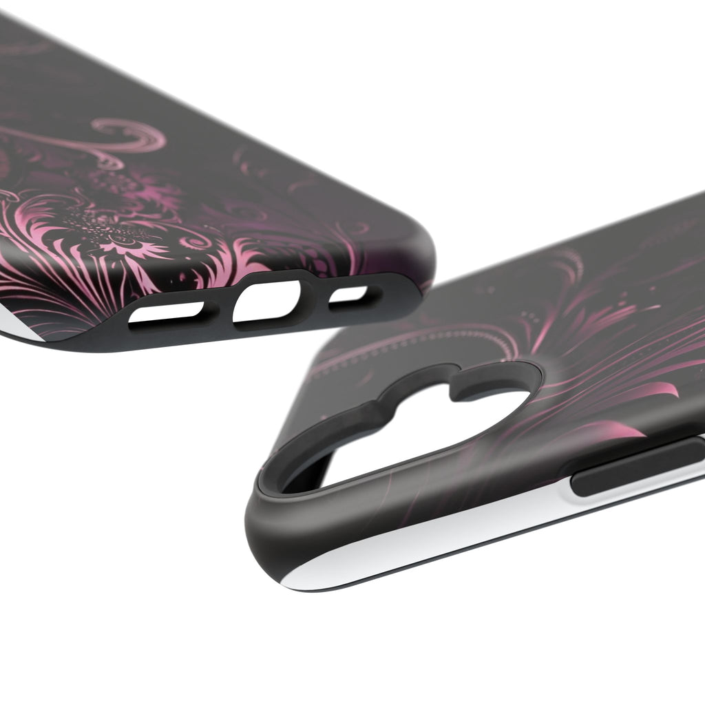Y2K pink spiral Impact-Resistant Phone Case