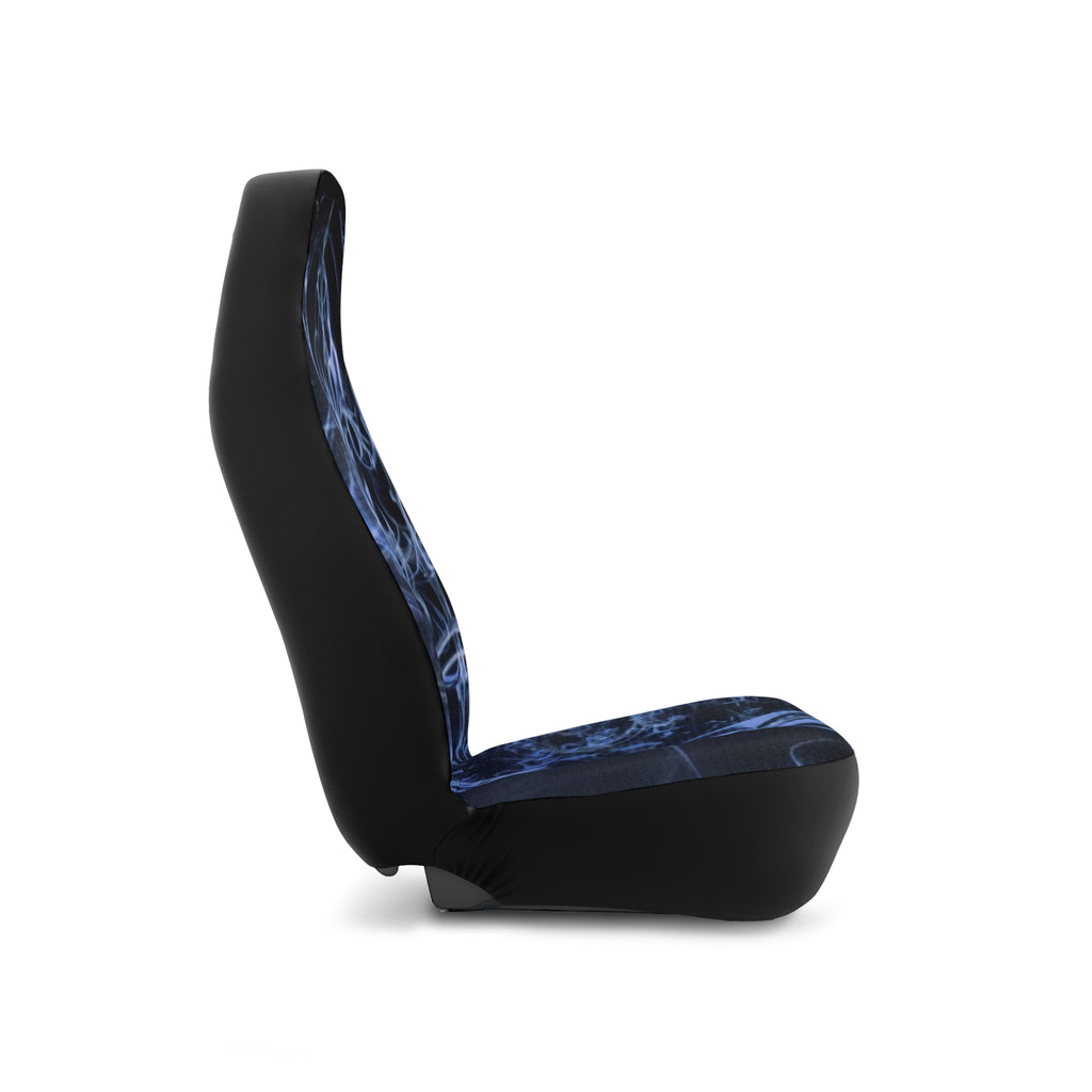 Blue Hued Cybersigilsm Car Seat Covers