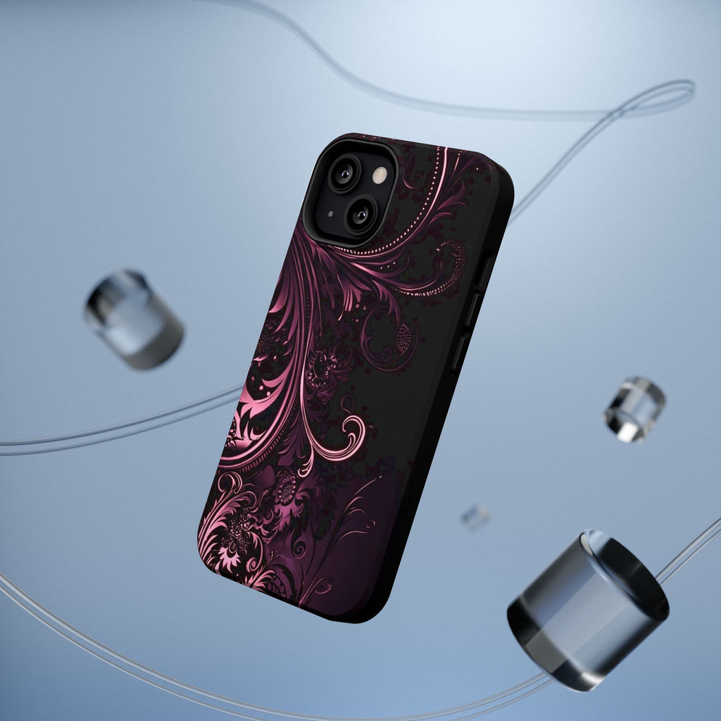 Y2K pink spiral Impact-Resistant Phone Case