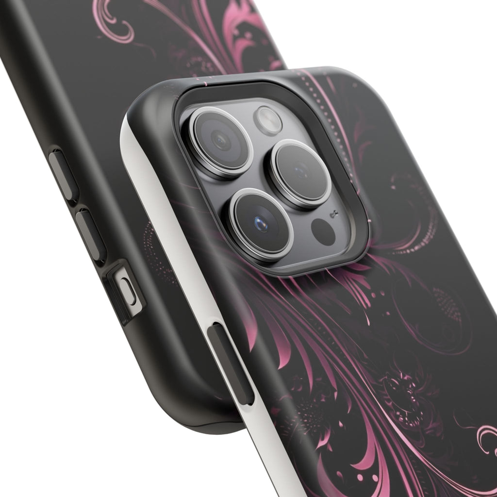 Y2K pink spiral Impact-Resistant Phone Case