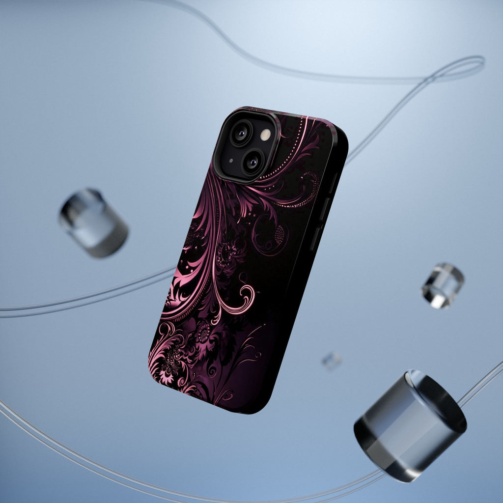 Y2K pink spiral Impact-Resistant Phone Case