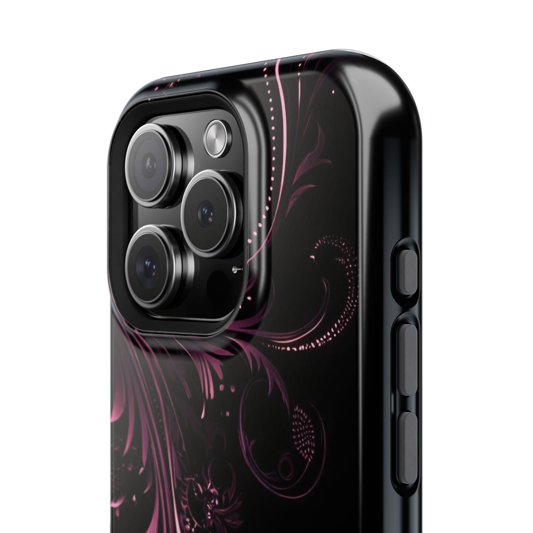 Y2K pink spiral Impact-Resistant Phone Case