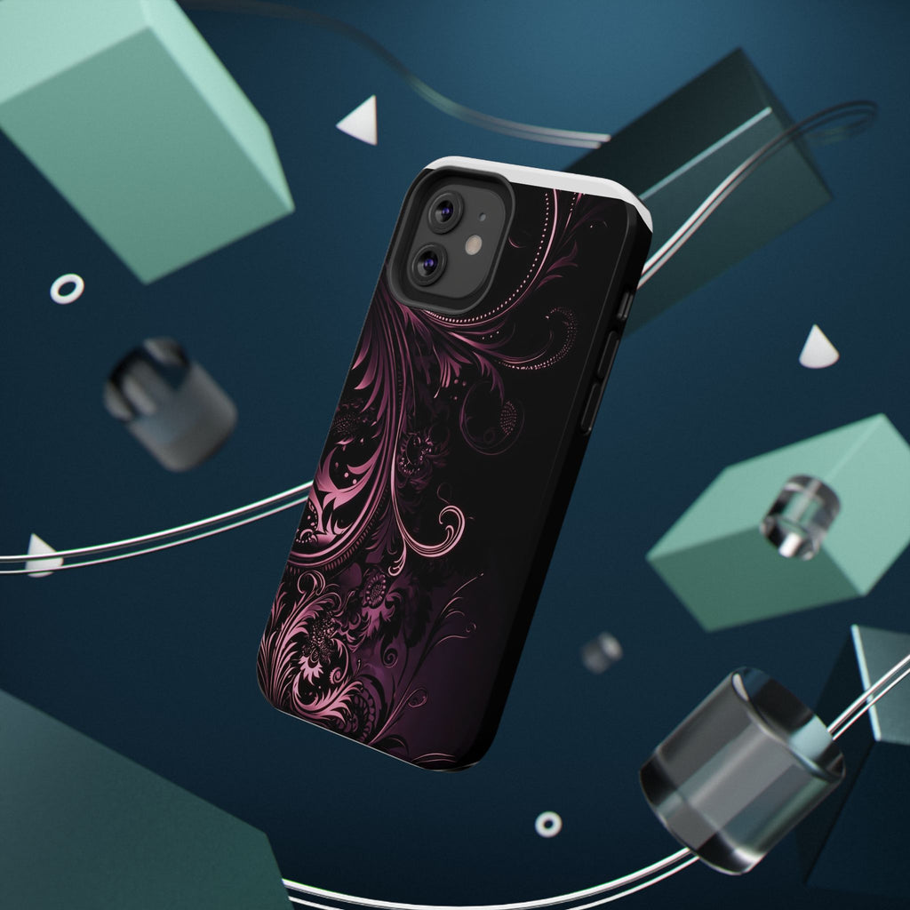Y2K pink spiral Impact-Resistant Phone Case