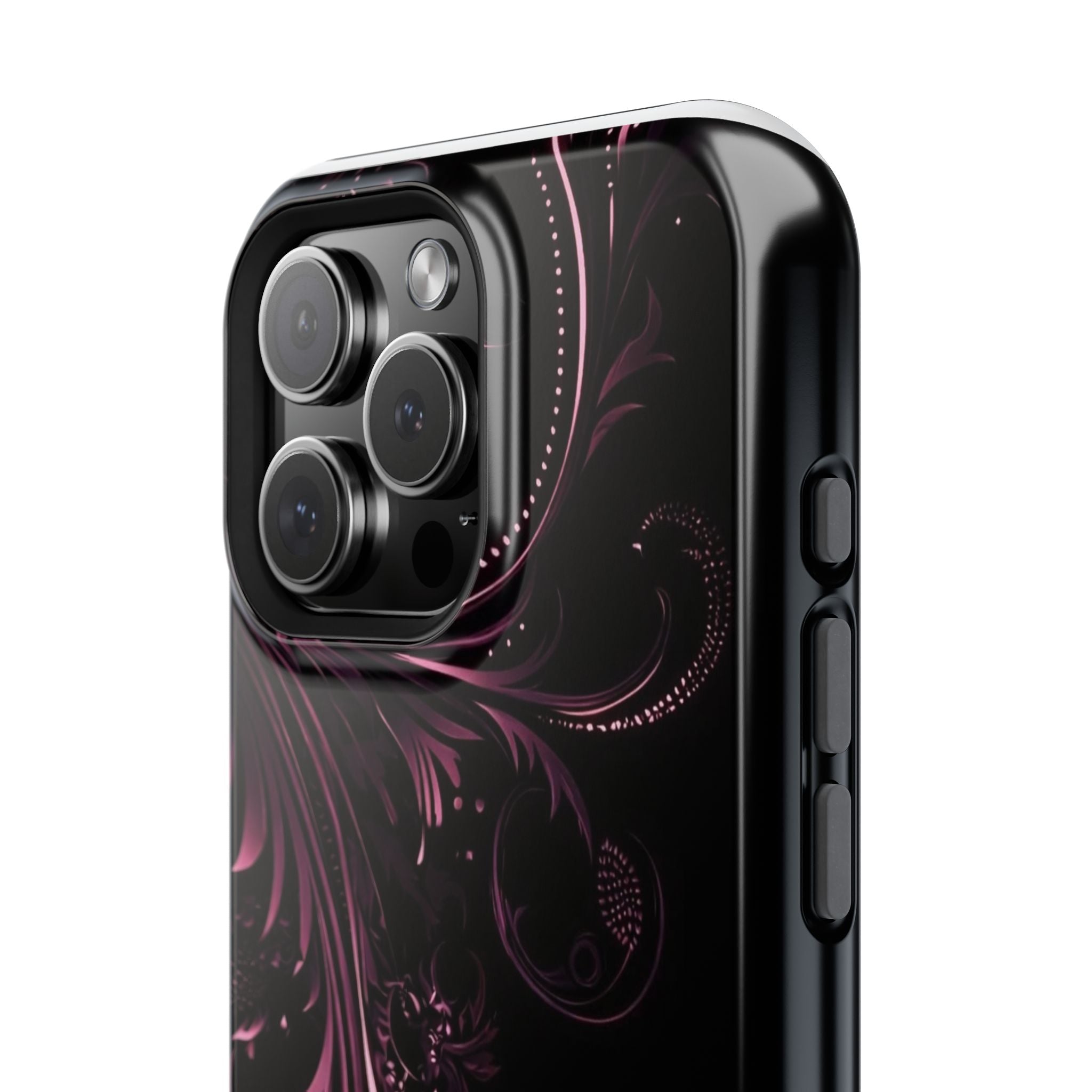 Y2K pink spiral Impact-Resistant Phone Case