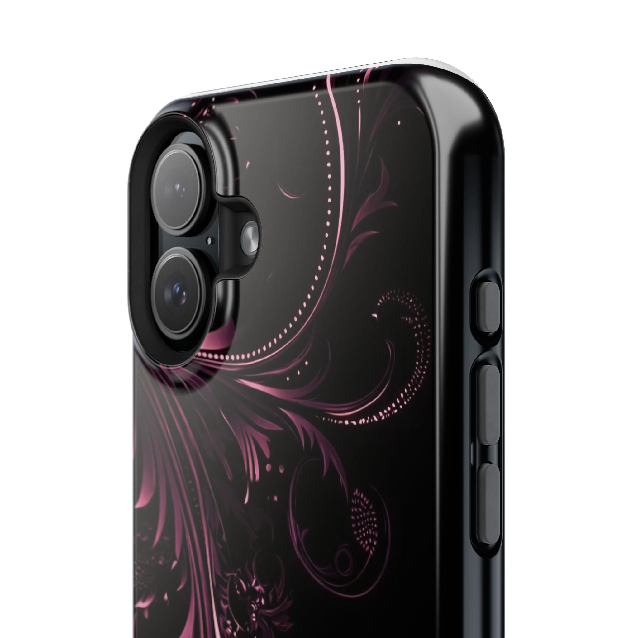 Y2K pink spiral Impact-Resistant Phone Case