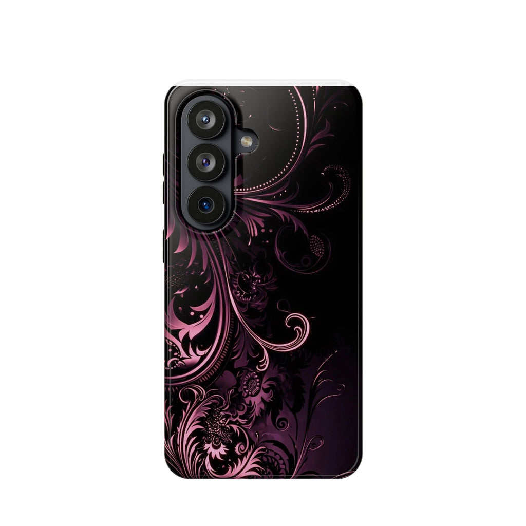 Y2K pink spiral Impact-Resistant Phone Case