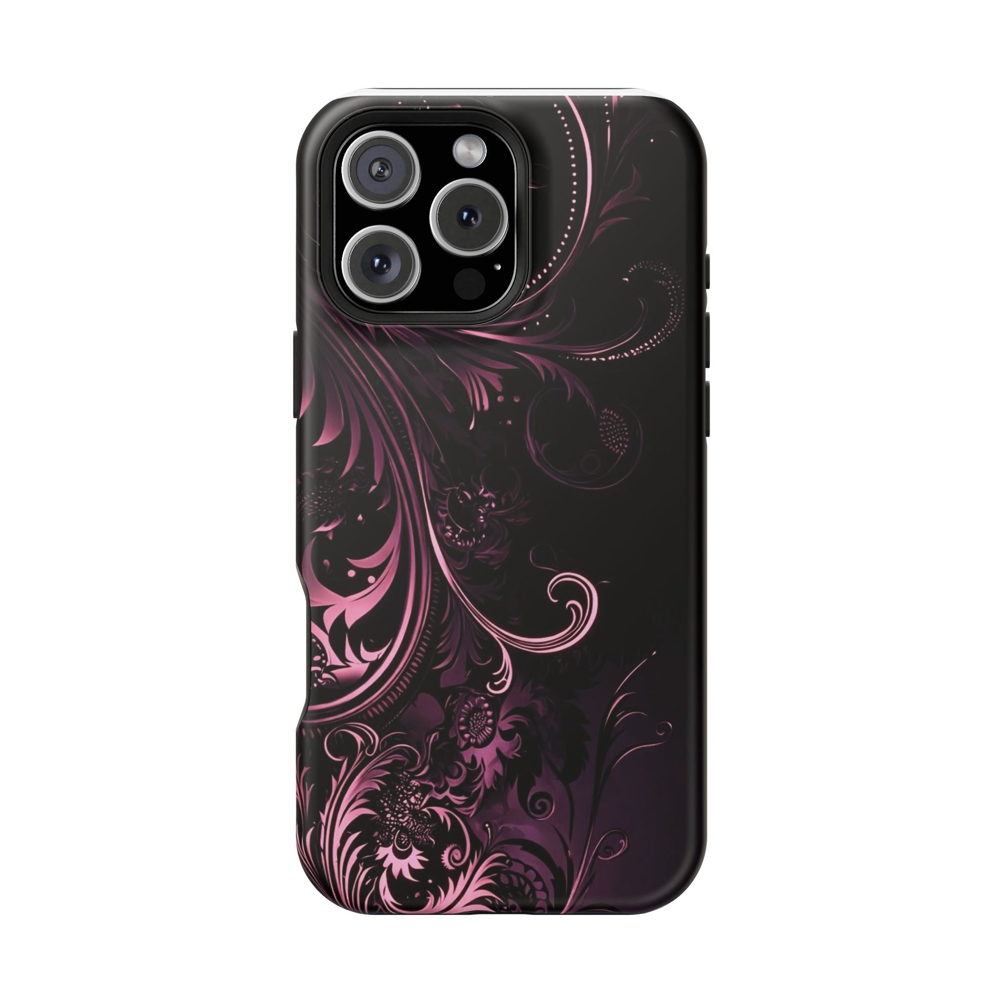 Y2K pink spiral Impact-Resistant Phone Case