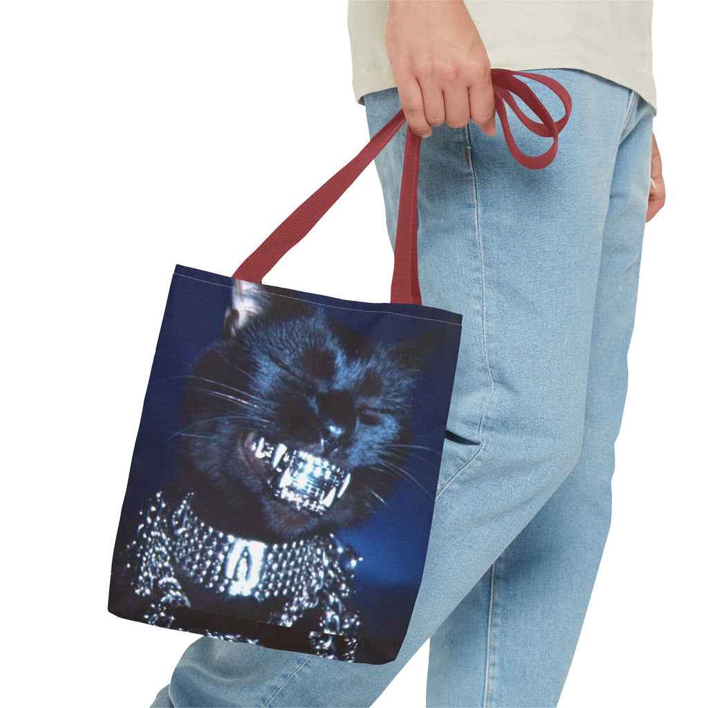 Black Kitty Swag Tote Bag