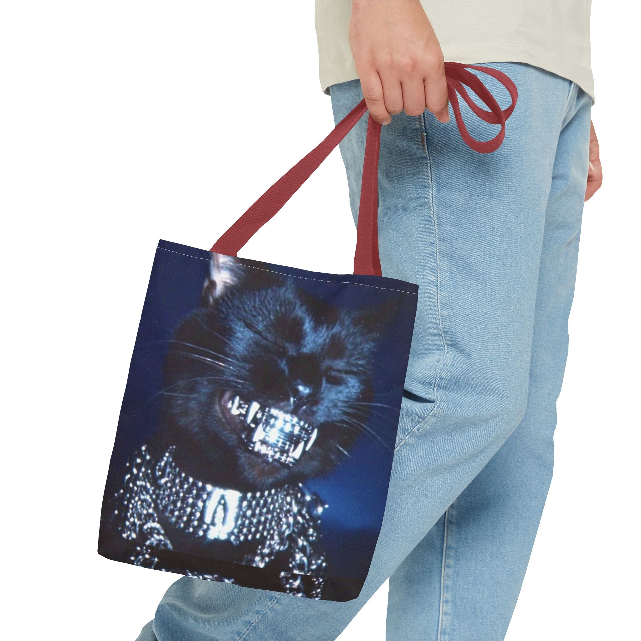 Black Kitty Swag Tote Bag