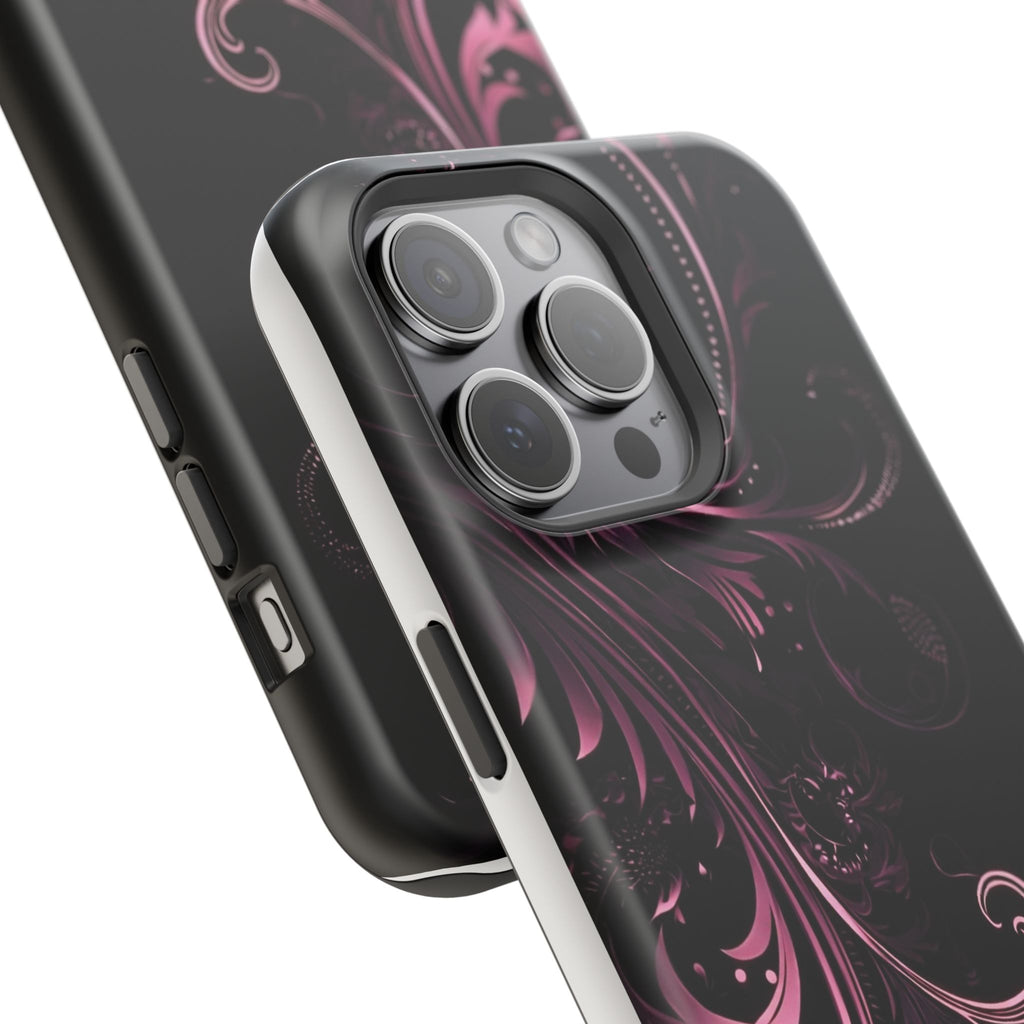 Y2K pink spiral Impact-Resistant Phone Case